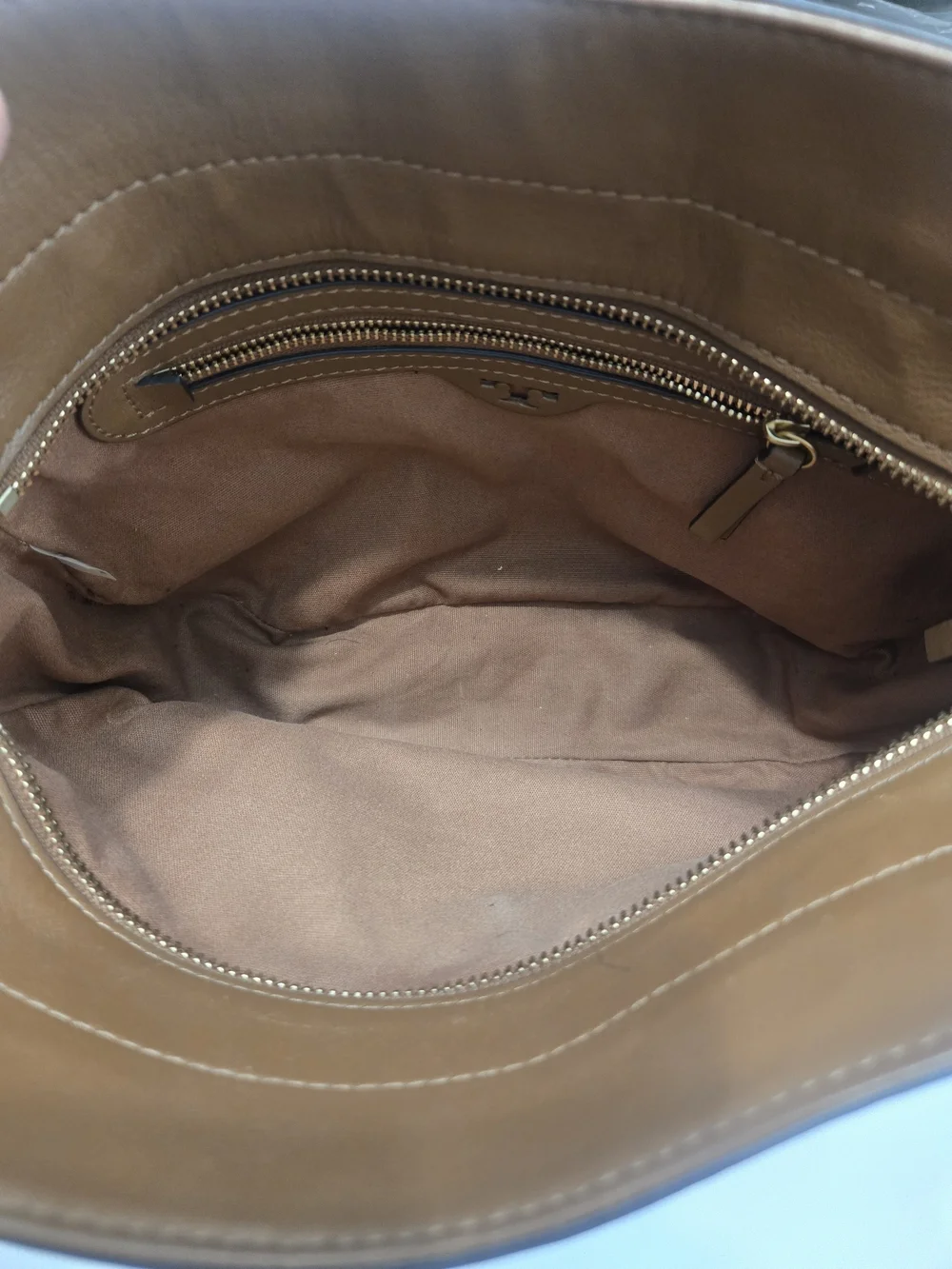 Tory Burch smooth brown